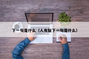 下一句是什么（人有耻下一句是什么）